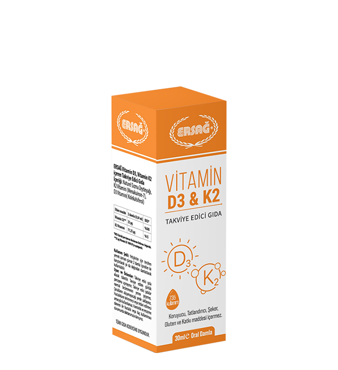 VİTAMİN D3-K2 30 ML.